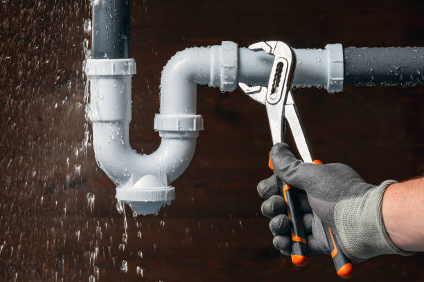 Professional Drain Cleaning technician working in Battleboro, NC